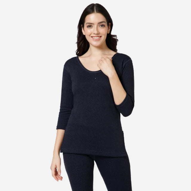 Women Thermal Top Round Neck Full Sleeves Pack of 1 - Bodycare