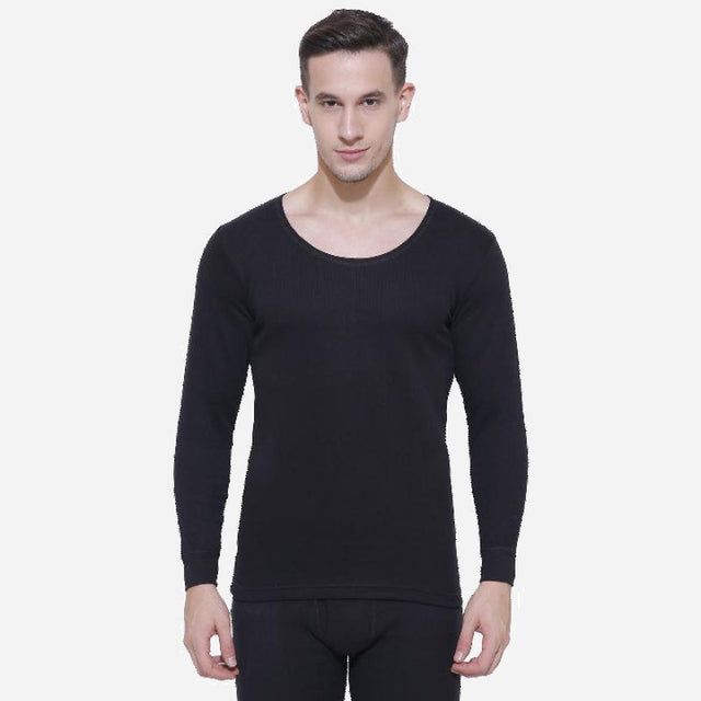 Men Antibacterial Thermal Top Round Neck Full Sleeves - Bodycare