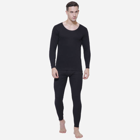 Quilt Bodycare Antibacterial Thermal Men Top Round Neck Full Sleeves