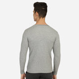 Quilt Bodycare Antibacterial Thermal Men Top V Neck Full Sleeves Solid