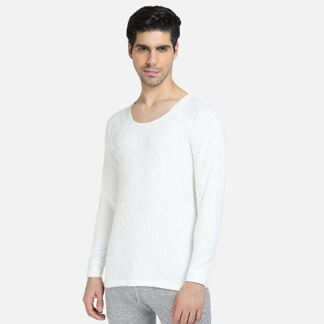 Men Antibacterial Thermal Top Round Neck Full Sleeves - Bodycare