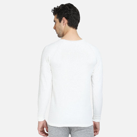 Quilt Bodycare Antibacterial Thermal Men Top Round Neck Full Sleeves Solid