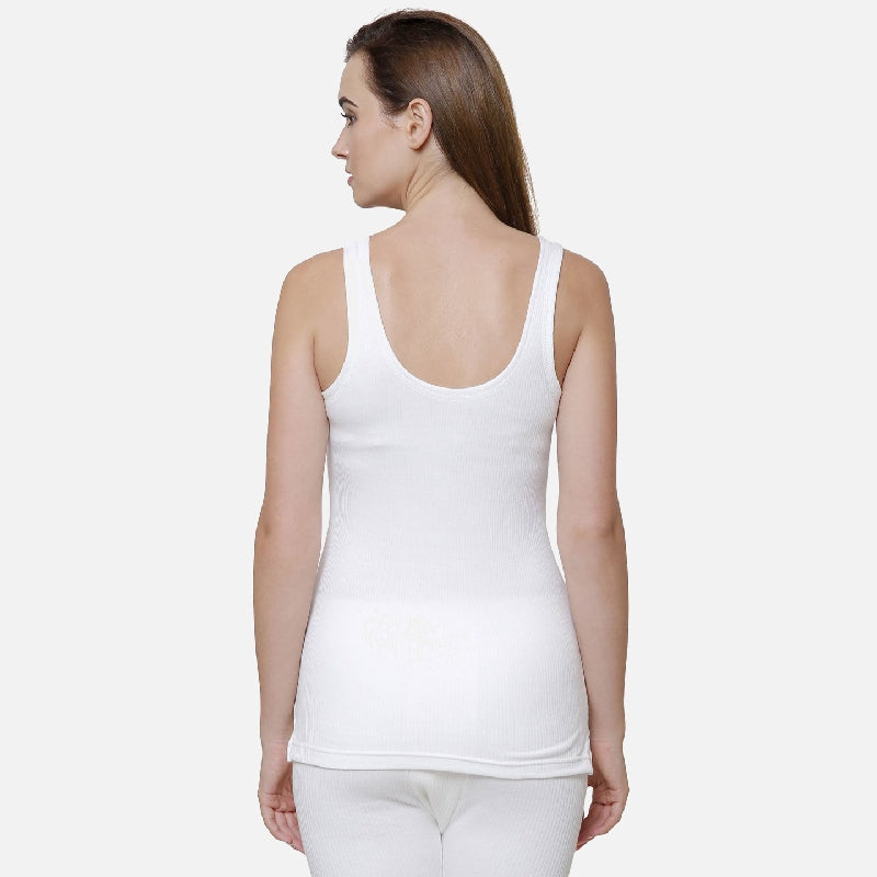 Women Antibacterial Thermal Top Round Neck Sleeveless - Bodycare