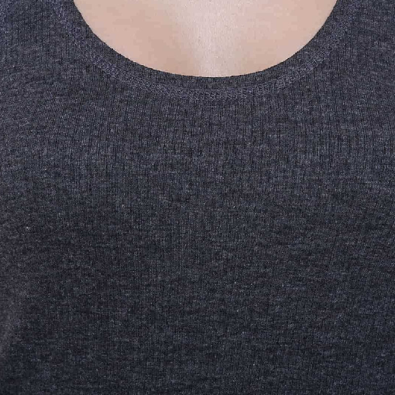 Women Antibacterial Thermal Top Round Neck Sleeveless - Bodycare