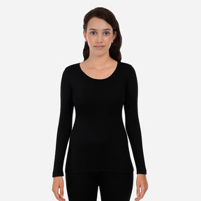 Women Thermal Top Round Neck Full Sleeves - Bodycare
