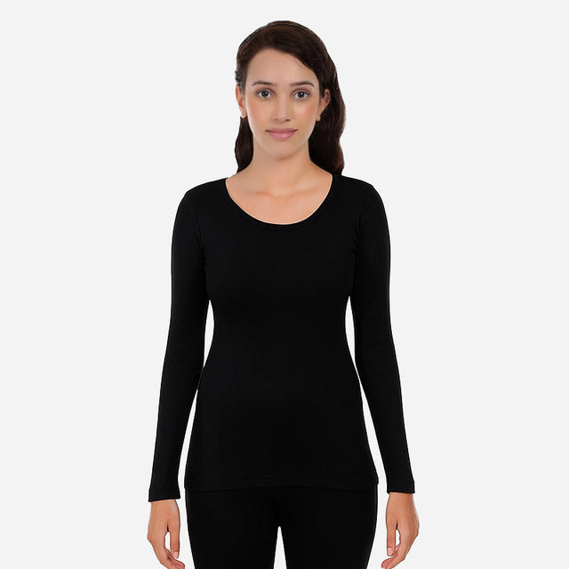 Women Thermal Top Round Neck Full Sleeves - Bodycare