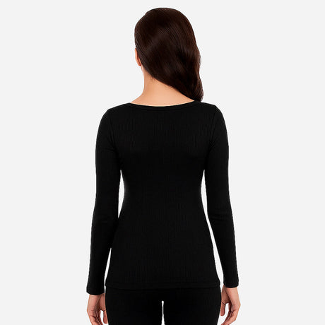 Women Thermal Top Round Neck Full Sleeves