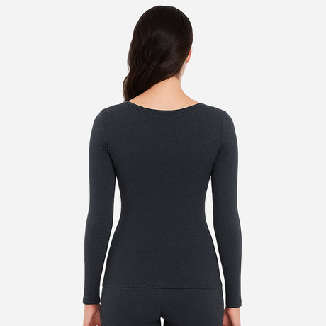 Women Thermal Top Round Neck Full Sleeves