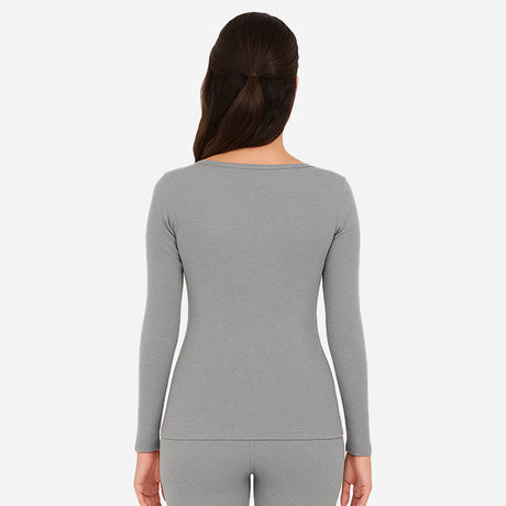 Women Thermal Top Round Neck Full Sleeves