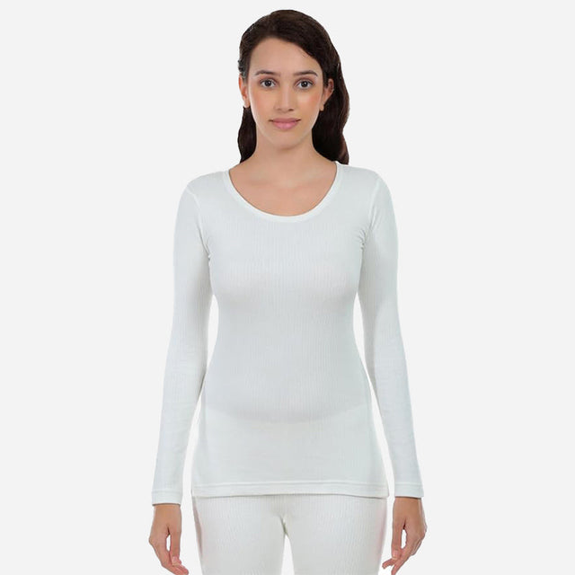 Women Thermal Top Round Neck Full Sleeves - Bodycare
