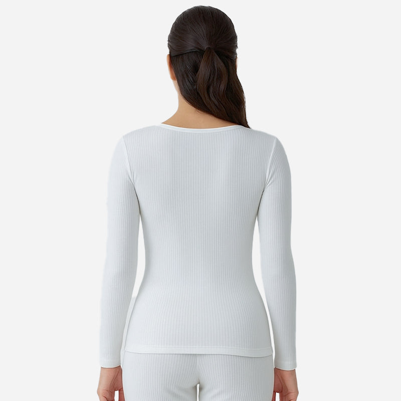 Women Thermal Top Round Neck Full Sleeves - Bodycare