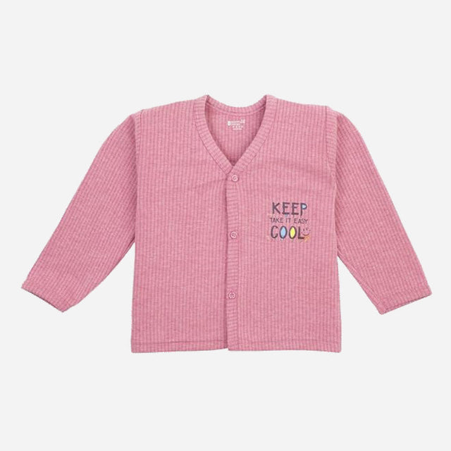 Unisex Antibacterial Thermal Top Front Open Full Sleeves - Bodycare