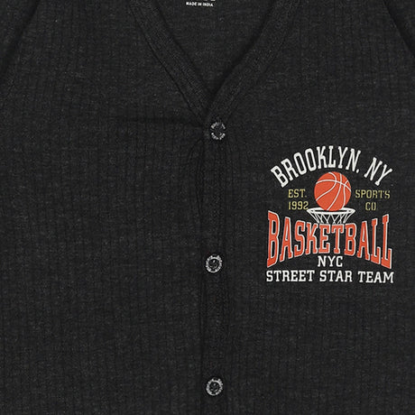 Quilt Bodycare Antibacterial Unisex Thermal Top Front Open Full Sleeves Pack Of 1