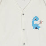 Quilt Bodycare Antibacterial Unisex Thermal Top Front Open Full Sleeves Pack Of 1