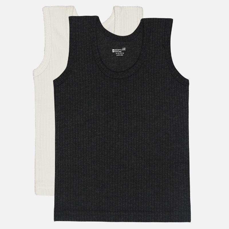 Unisex Thermal Top Round Neck Sleeveless Pack of 2 - Bodycare