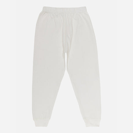 Bodycare Thermal Unisex Sets High Neck Full Sleeves Solid White