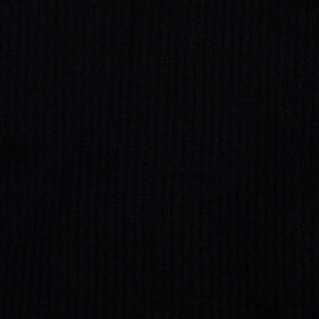 Bodycare Thermal Unisex Sets High Neck Full Sleeves Solid Black