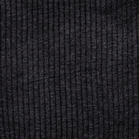 Bodycare Thermal Unisex Sets High Neck Full Sleeves Solid Charcoal Melange