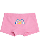 Girls 100% Cotton Boyshorts Inner Elastic Pack of 3 - Bodycare