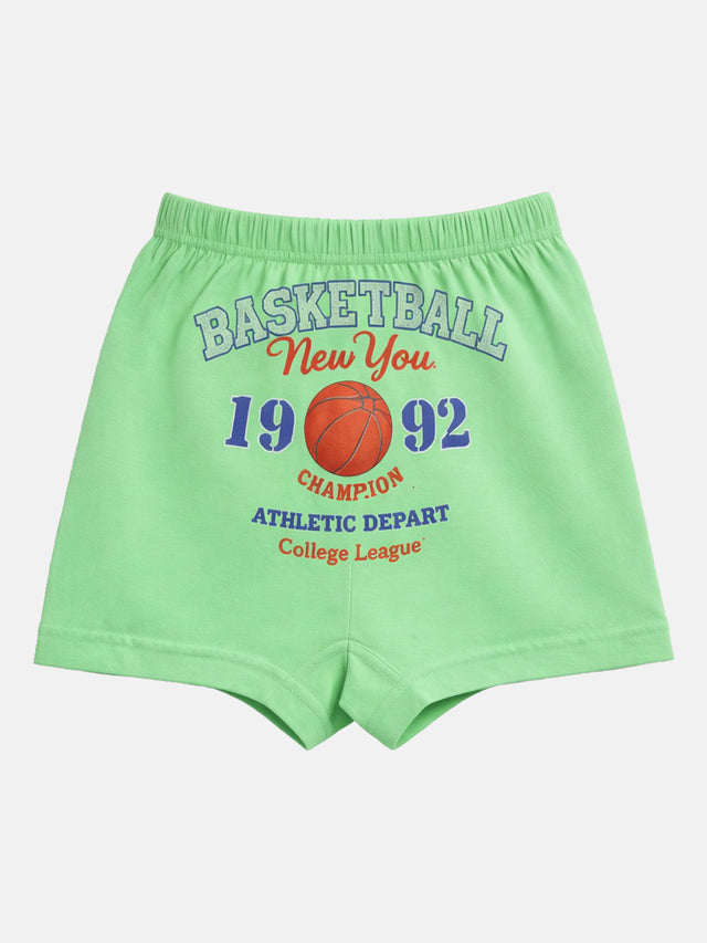 Boys 100% Cotton Trunk Inner Elastic Pack of 6 - Bodycare