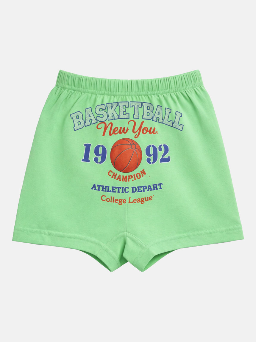 Boys 100% Cotton Trunk Inner Elastic Pack of 6 - Bodycare