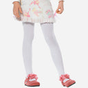 Bodycare Girls Tights - White
