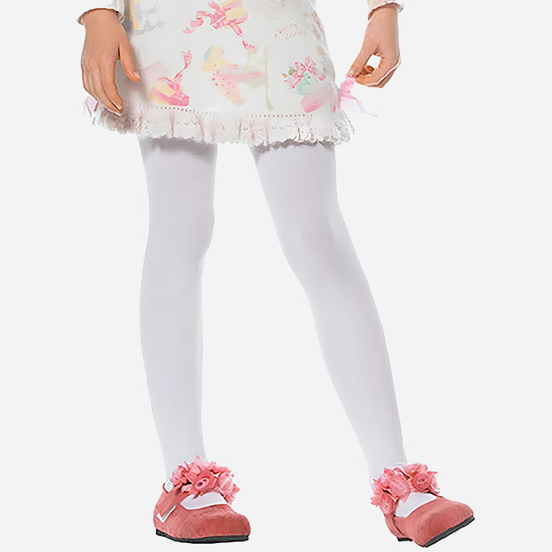 Bodycare Girls Tights - White