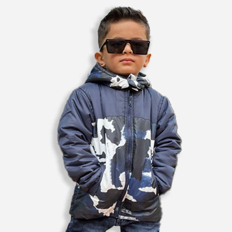 Boys Jackets Full Sleeves Hooded Pack of 1