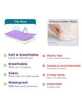 Unisex Dry Sheet for Regular Home Use, Comfortable Bedding Support and Everyday Protection Essentials - Pack of 1