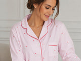 Bodycomfy Women's Polyester Night Suit - Pink