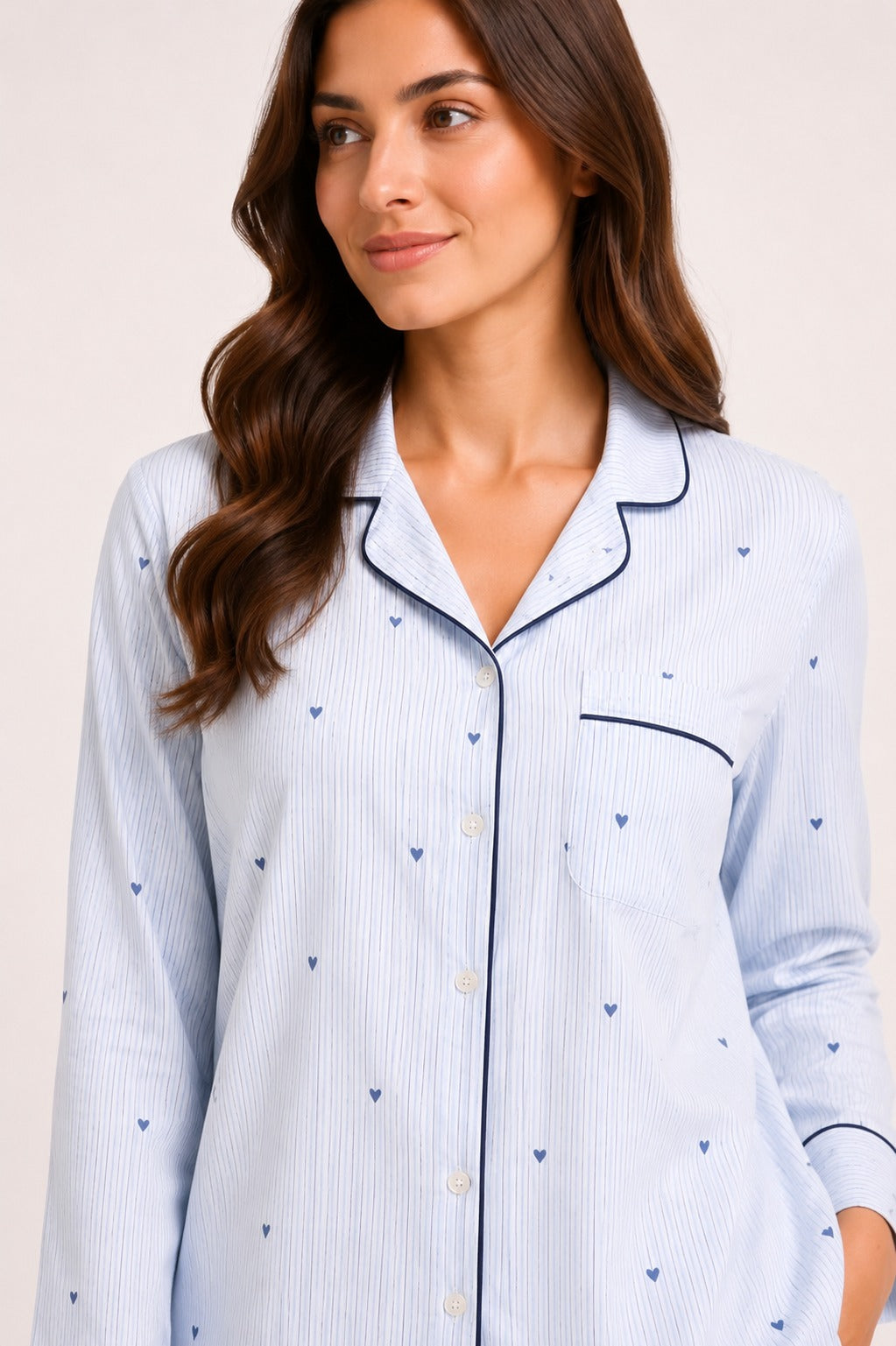 Bodycomfy Women's Polyester Night Suit - Blue
