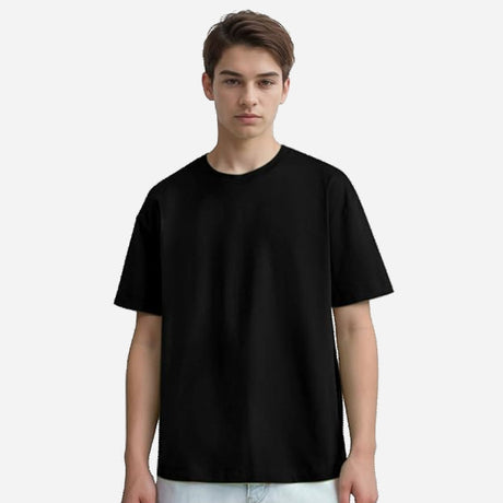 Men 100% Cotton T-Shirt Round Neck Half Sleeves