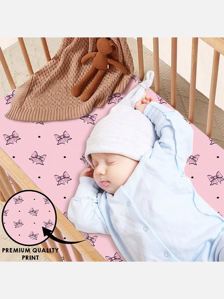 All Over Print Fitted Cot Sheet Pack of 2 - Bodycare