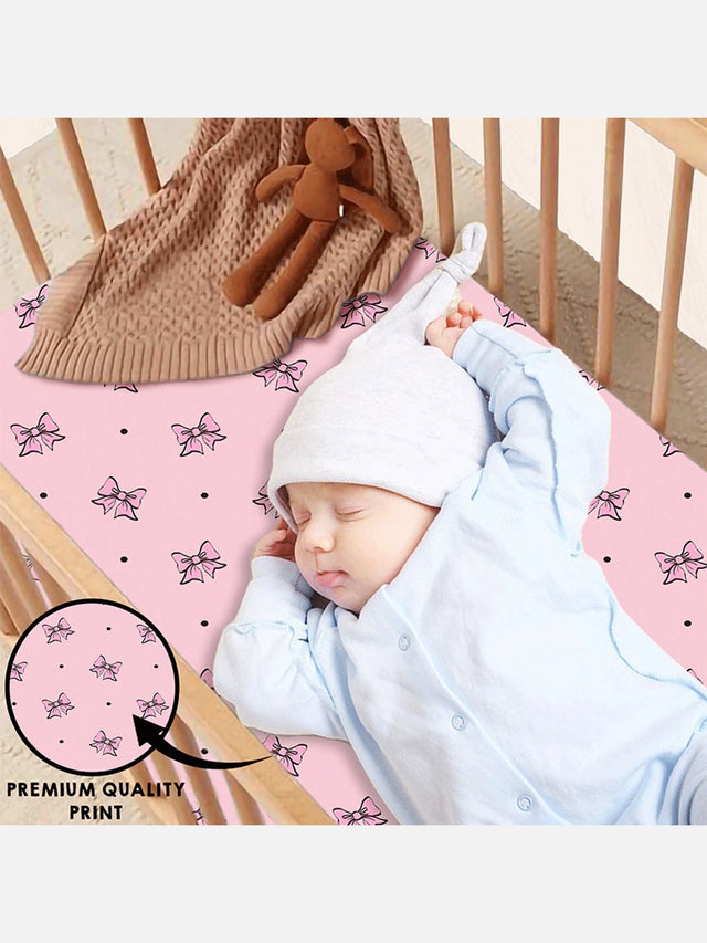All Over Print Fitted Cot Sheet Pack of 2 - Bodycare