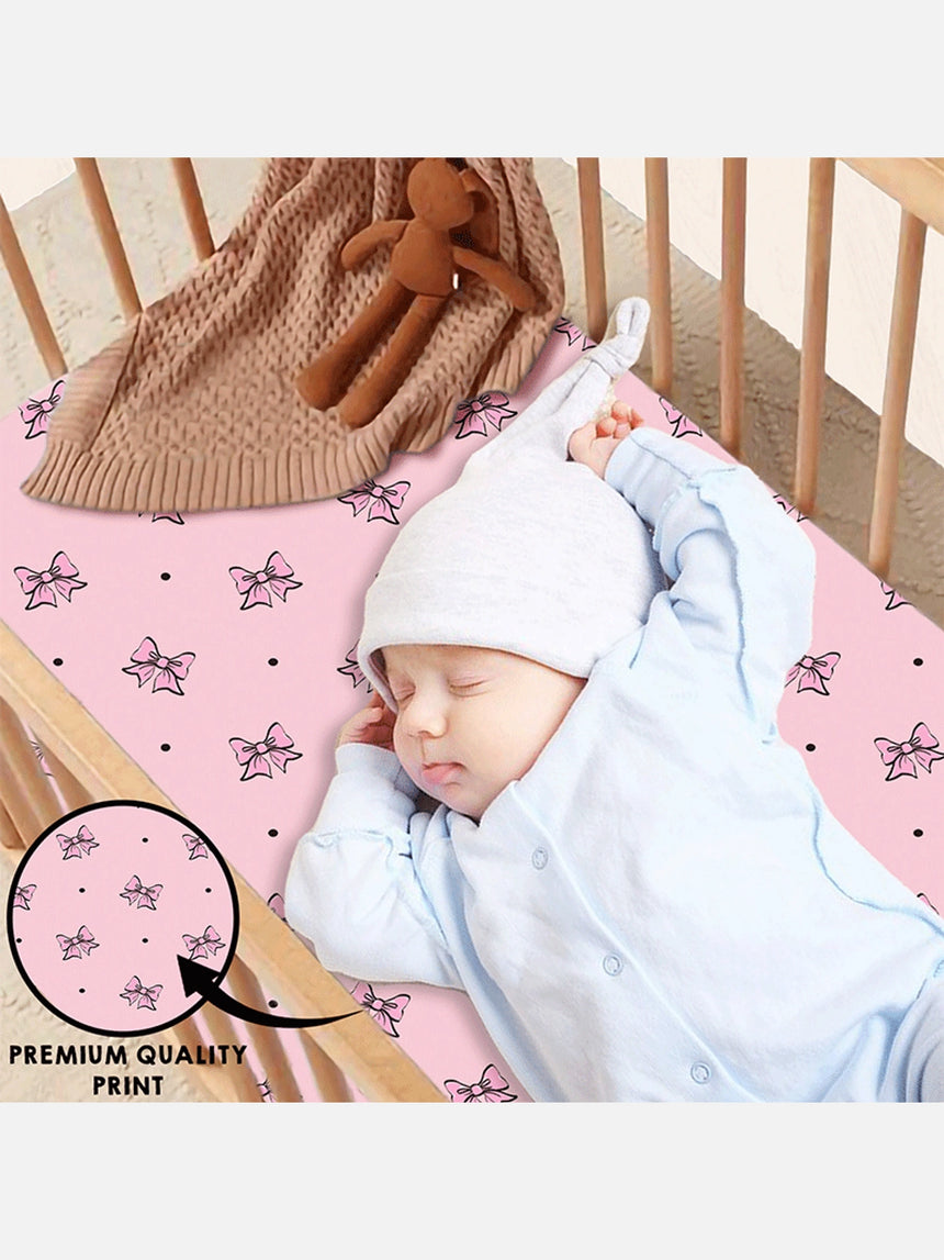 All Over Print Fitted Cot Sheet Pack of 2 - Bodycare