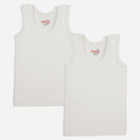 DYCA Unisex Round Neck Sleeveless Thermal Top Pack Of 2