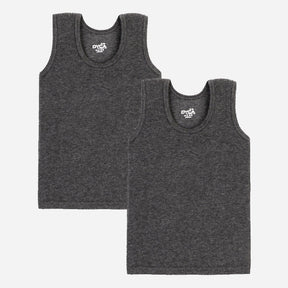 Unisex Thermal Top Round Neck Sleeveless Pack of 2 - Bodycare
