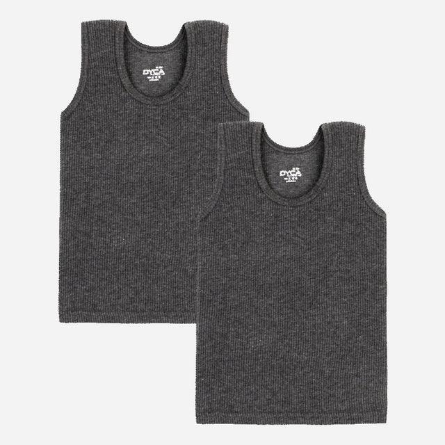 Unisex Thermal Top Round Neck Sleeveless Pack of 2 - Bodycare