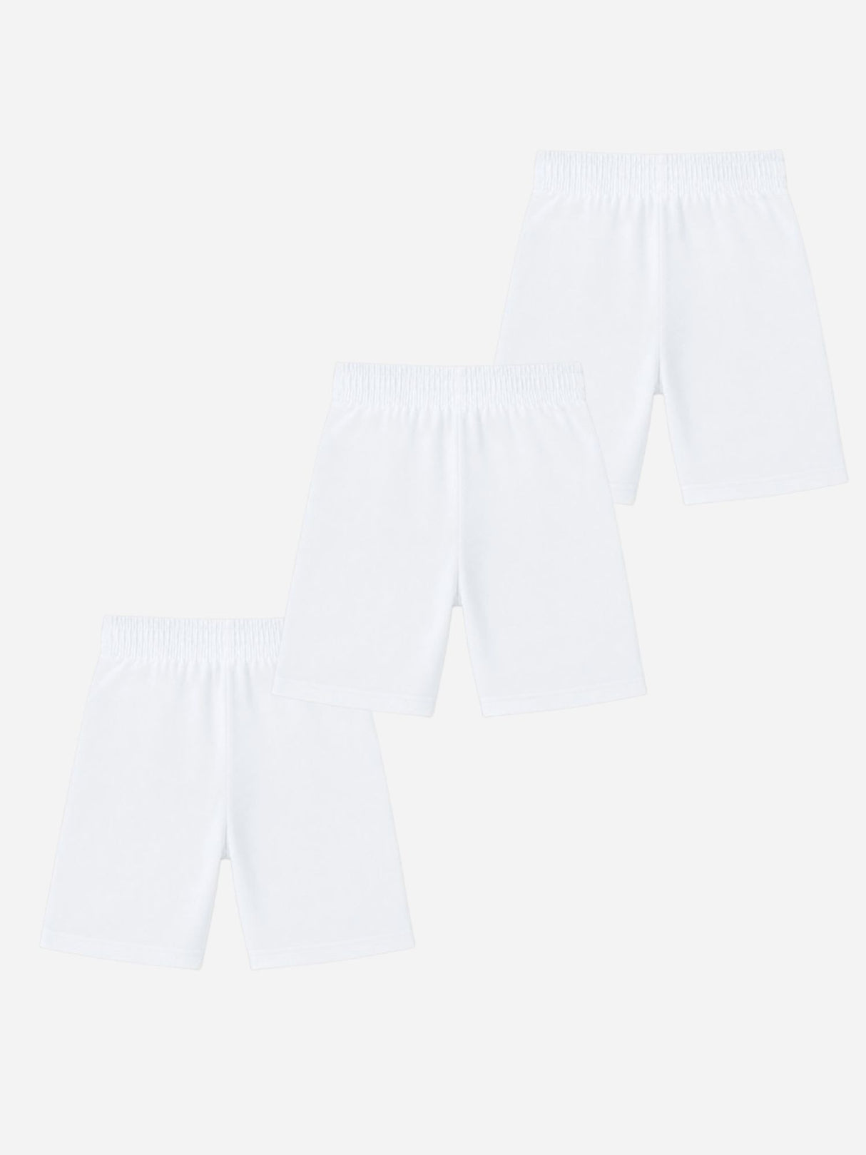 Girls Shorties Innerwear with Inner Elastic Waist for Comfortable Coverage, Easy Movement and Everyday Essentials - Pack of 3