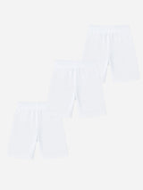 Girls Shorties Innerwear with Inner Elastic Waist for Comfortable Coverage, Easy Movement and Everyday Essentials - Pack of 3