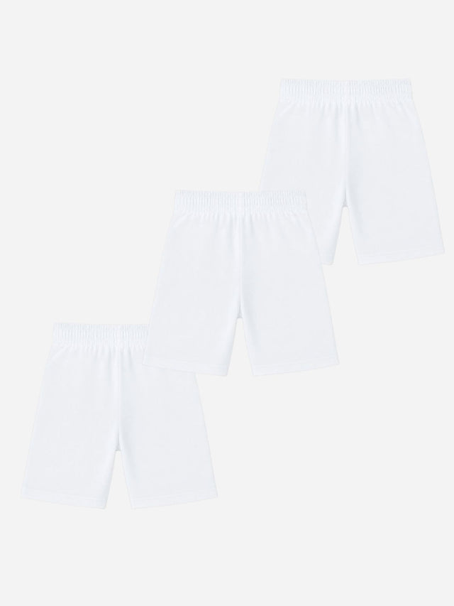 Girls Shorties Innerwear with Inner Elastic Waist for Comfortable Coverage, Easy Movement and Everyday Essentials - Pack of 3