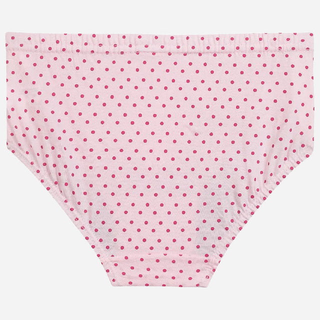 Girls Minnie & Friends 100% Cotton Panty Inner Elastic Pack of 3 - Bodycare