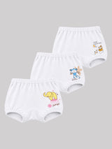 Baby Boys Trunk Underwear with Inner Elastic for Comfortable Daily Innerwear, Easy Movement and Regular Use - Pack of 3