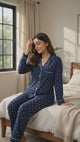 Bodycomfy Women's Night Suit - Navy