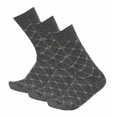 Bodycare Mens Solid Mid Calf Length Socks Pack Of 3