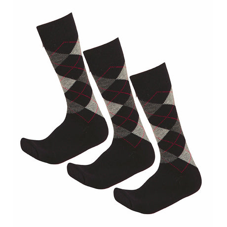Bodycare Mens Solid Mid Calf Length Socks Pack Of 3