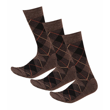 Bodycare Mens Solid Mid Calf Length Socks Pack Of 3