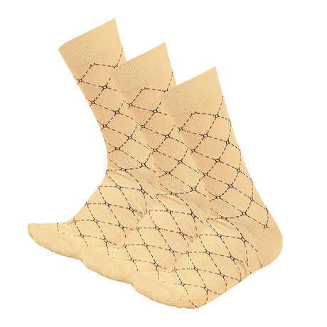Bodycare Mens Solid Mid Calf Length Socks Pack Of 3