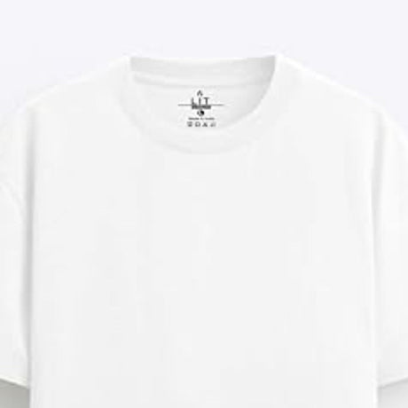 Men 100% Cotton T-Shirt Round Neck Half Sleeves