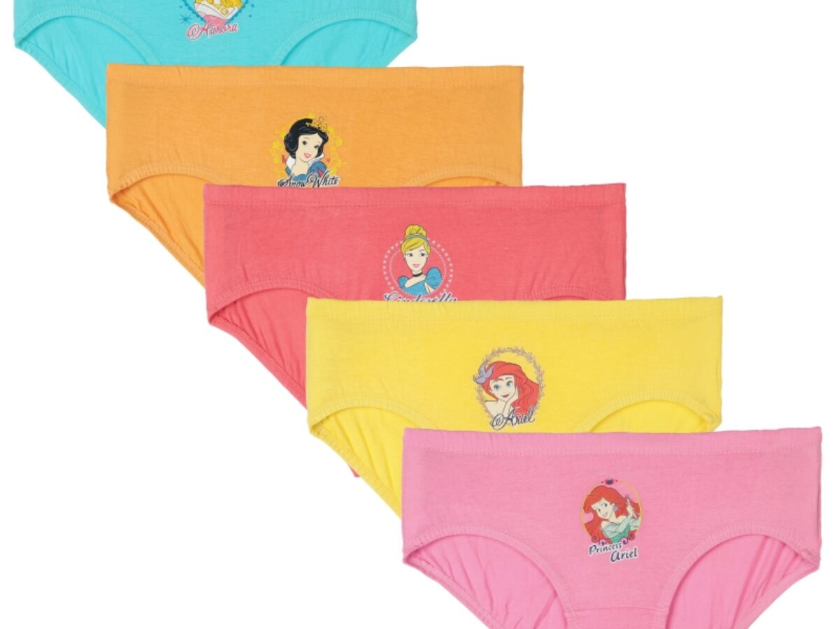 Ariel Girl Underwear Briefs 3-Pack (7-8Y) 